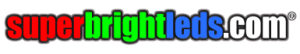 Super Bright LED logo
